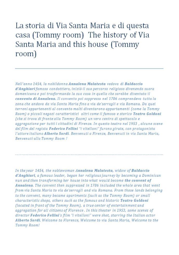 Tommyroom Firenze Eksteriør bilde